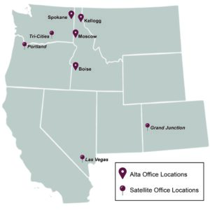 Map of Alta Science & Engineering offices